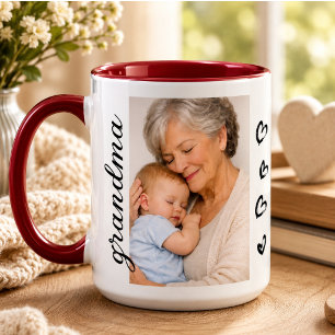 I Love You Grandma   Grandparents Day Mug
