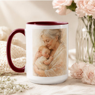 I Love You Grandma   Grandparents Day Mug