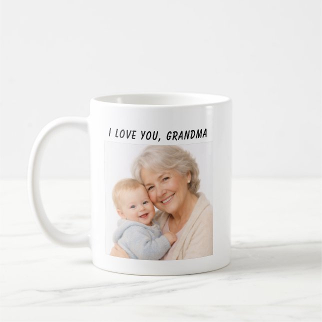 I Love You Grandma Mug | Grandparents Day (Left)