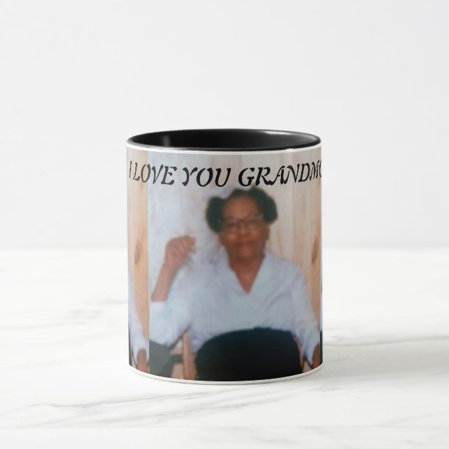 I LOVE YOU GRANDMOM MUG (Center)