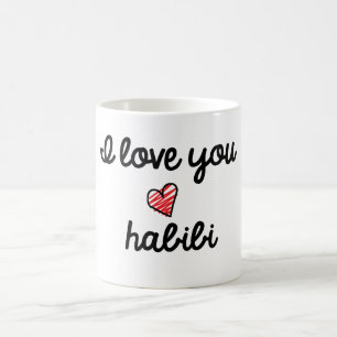 I love you habibi coffee mug