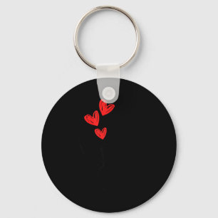 I-love You Hand Sign Heart Women Girls Valentines  Key Ring
