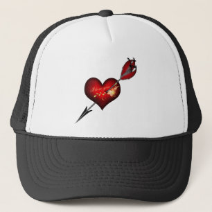 I Love you heart and arrow Trucker Hat