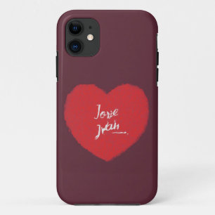 I Love You Heart Mobile Case