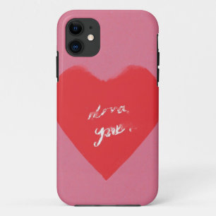 I Love You Heart Mobile Case