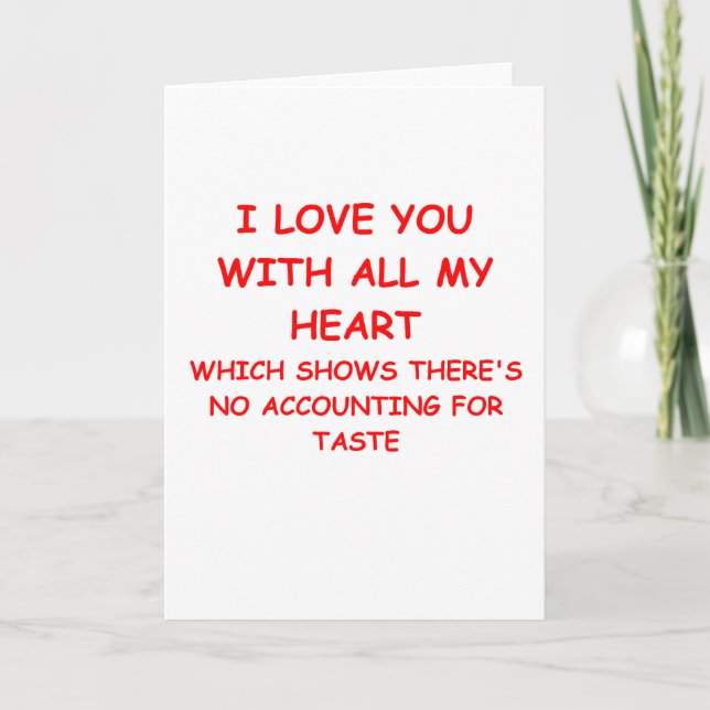 i love you holiday card (Front)