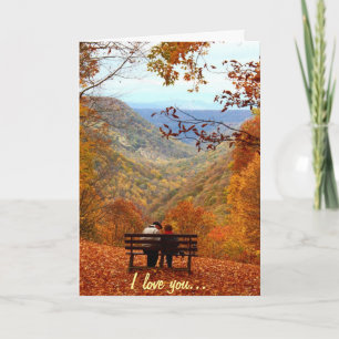 I love you holiday card