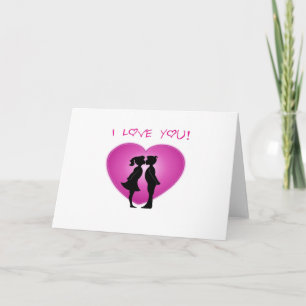 I Love You Holiday Card