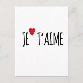 I love you - i Love u - Postkarte - Post Postcard