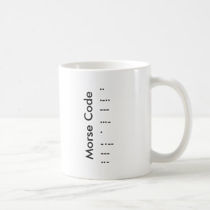 "I Love You" (in Morse Code) Mug
