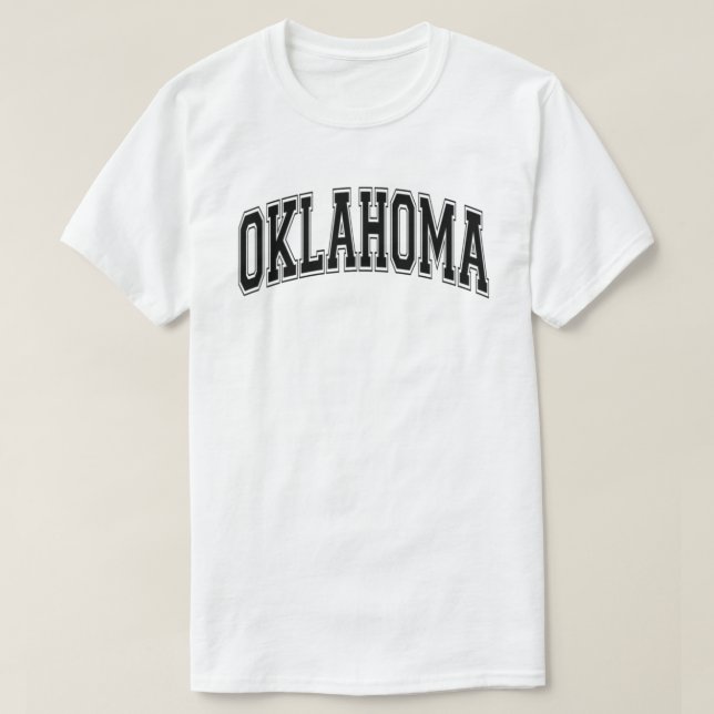 I love you in Oklahoma  T-Shirt (Design Front)