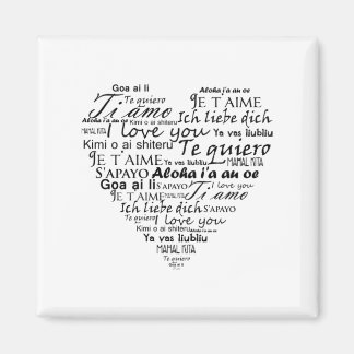 I love you in other languages 5 magnet