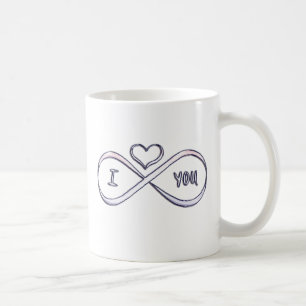 I love you infinitely coffee mug
