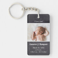 I Love you Introducing baby photo birth