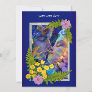 I love you  invitation