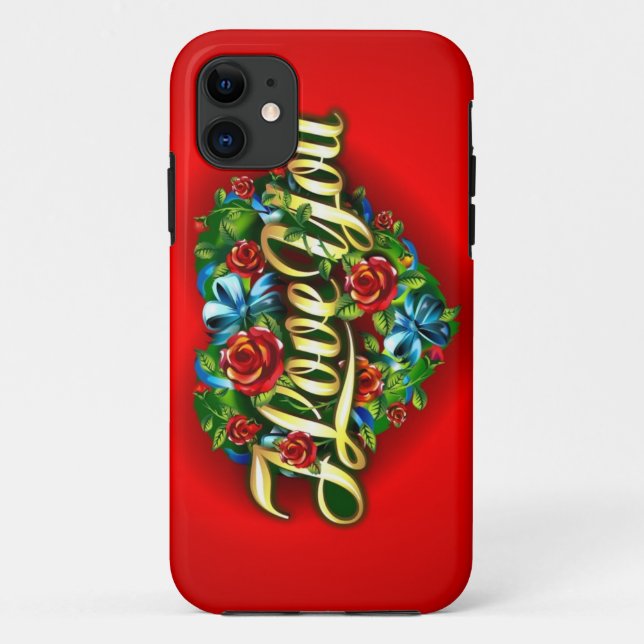 I Love You iPhone 5 Case (Back)