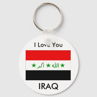 I Love You IRAQ Key Ring