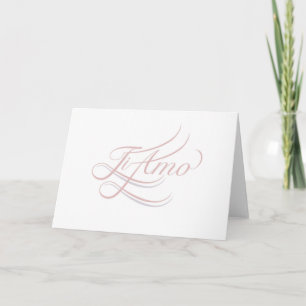 I Love You-Italian Holiday Card