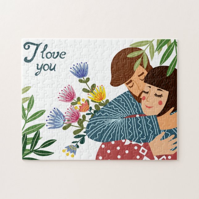 I love you jigsaw puzzle (Horizontal)