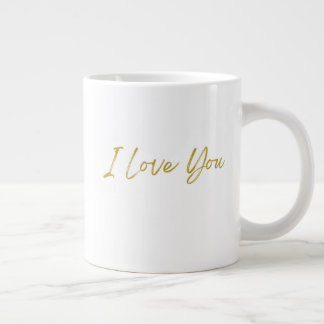 I Love You Jumbo 20oz Mug
