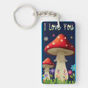 I Love You key chain
