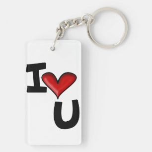 i love you key ring