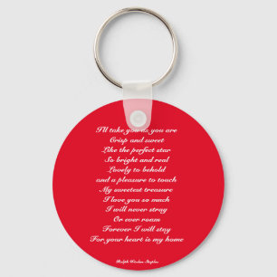 I love you key ring