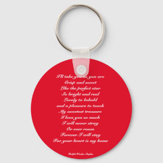 I love you key ring