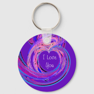 I Love You Key Ring