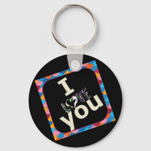 I love you key ring