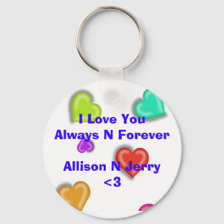 I Love You Key Ring