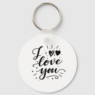 i love you key ring