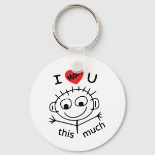 I Love You Key Ring
