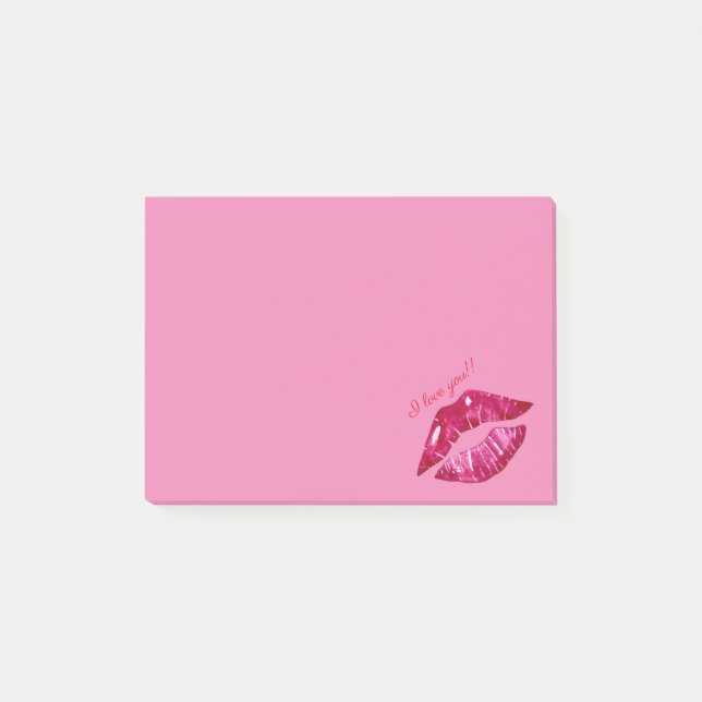 I Love You Kiss Notes (Front)