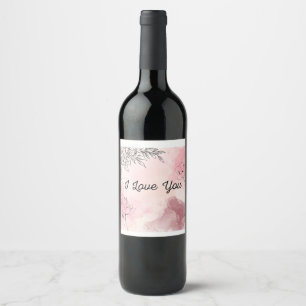 I love you label