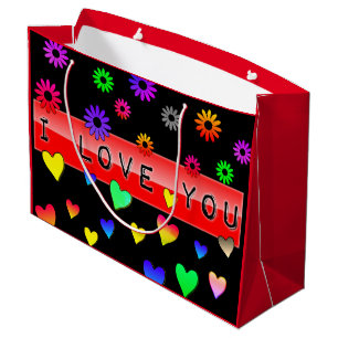 I Love You Large Gift Bag