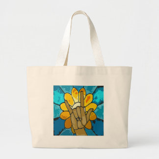 I Love You Large Tote Bag