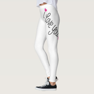 ***I LOVE YOU LEGGINGS** FOR HER LEGGINGS
