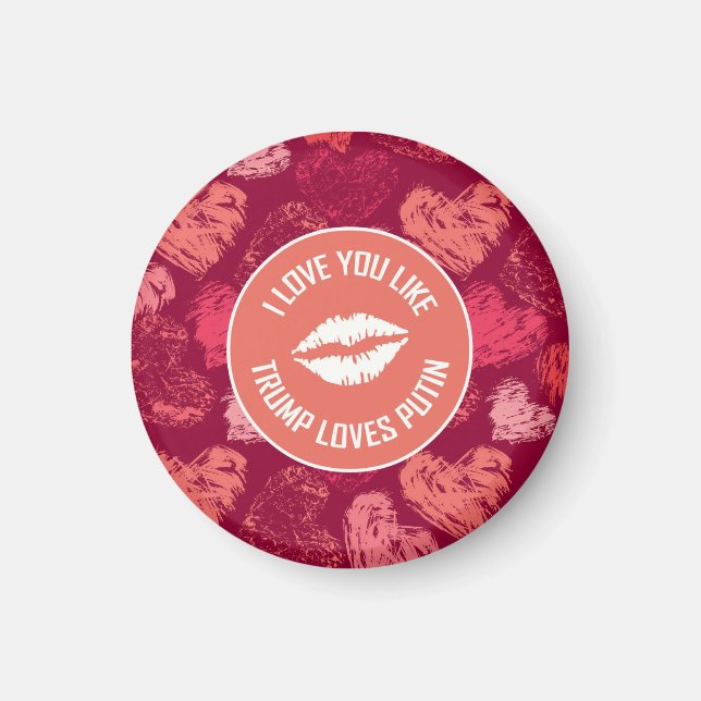 I LOVE YOU LIKE... MAGNET (Front)