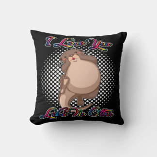 I Love You Like No Otter Cushion