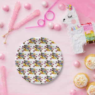 I Love You Liquorice Allsorts Valentine's Day Cand Paper Plate