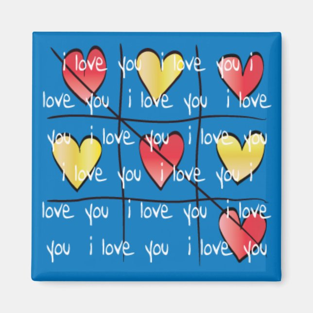 I LOVE YOU MAGNET (Front)