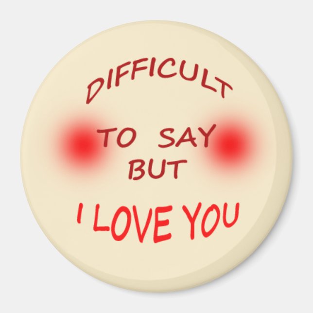 I love You Magnet (Front)