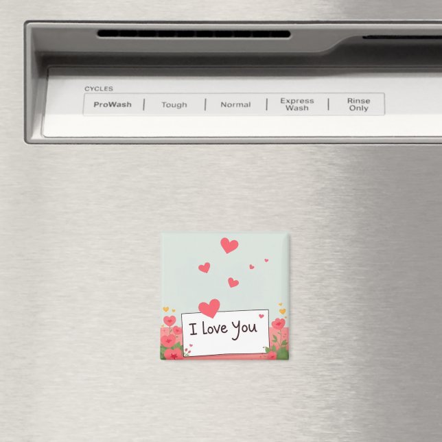 I Love You Magnet (In Situ (Dishwasher))