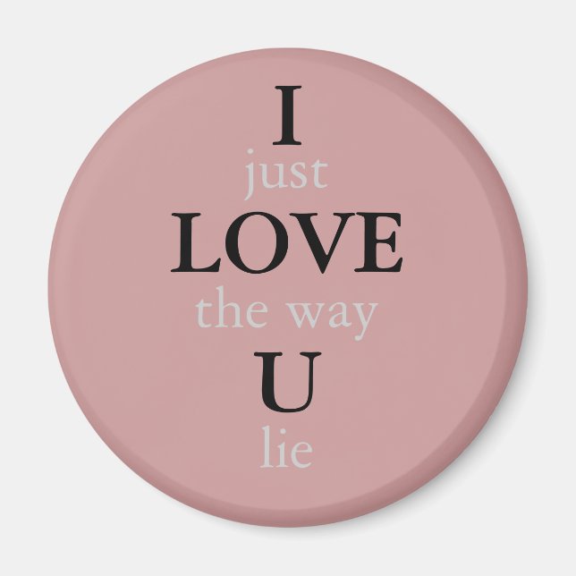 I love you Magnet (Front)
