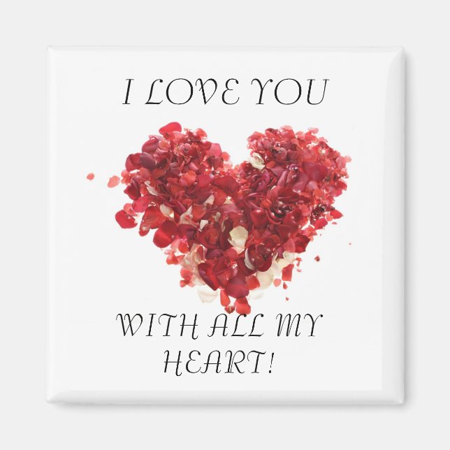 I Love You Magnet (Front)