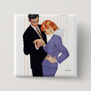 I Love You, Mama Girl 15 Cm Square Badge