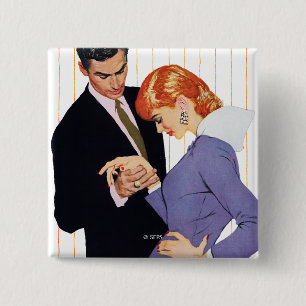 I Love You, Mama Girl 2 15 Cm Square Badge