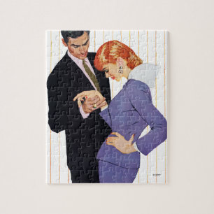 I Love You, Mama Girl Jigsaw Puzzle