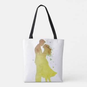 I Love You Man and Woman on a Tote Bag